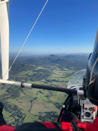  La Chaîne des Puys vista desde la cabina 