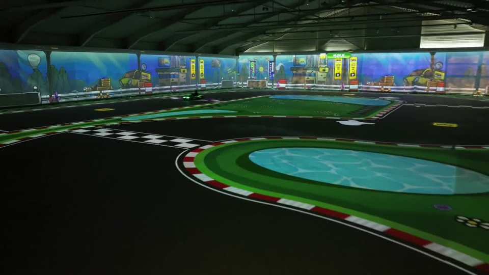  La descripción general de la pista BattleKart 
