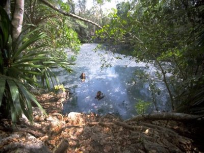 Buceo en Cenote Abierto de Tulum