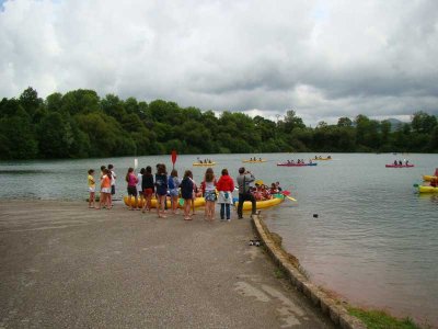 Descenso en canoa Río Deva desde 3 horas, niños