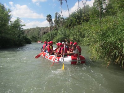 Rafting en el río Segura Cieza - Blanca niños