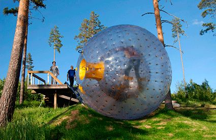 Zorbing en México